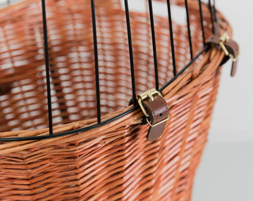 TRIXIE Přepravní koš na kolo s drátěnou kabinou 44x48x33cm, bez polštáře (max. 5 kg)