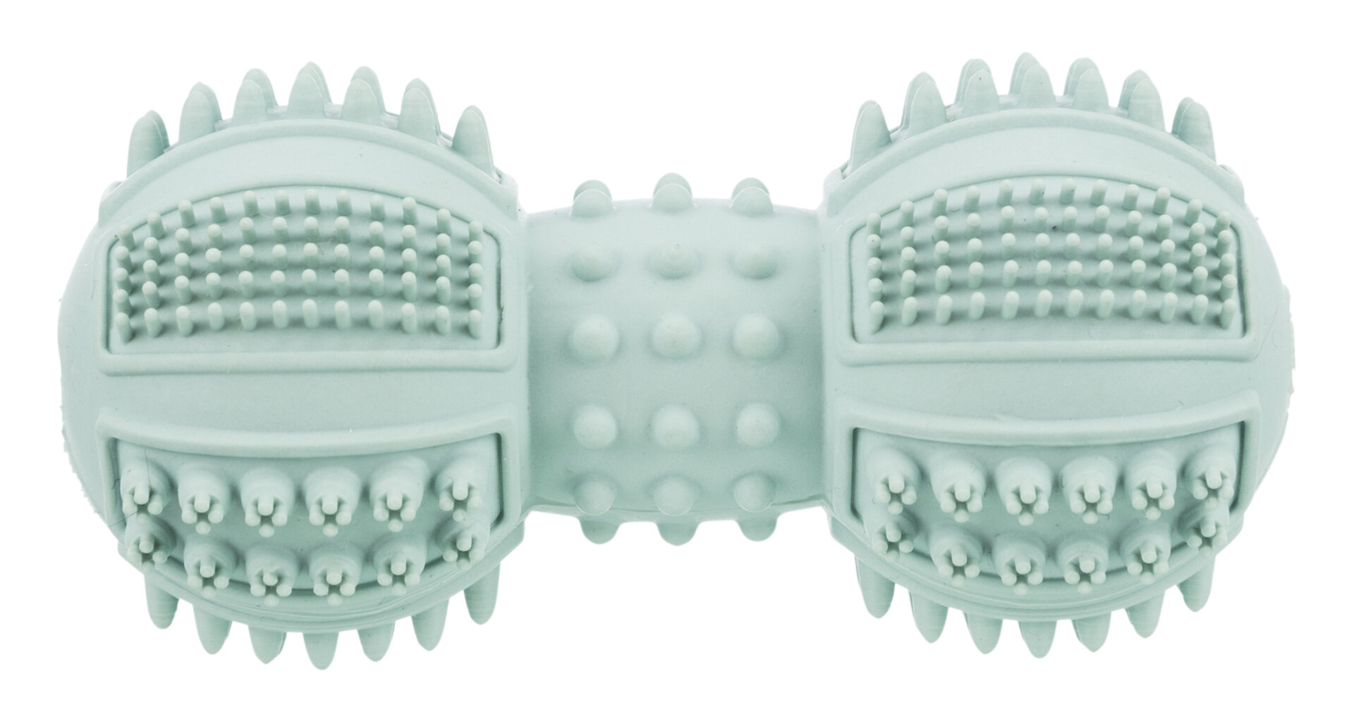 TRIXIE DentaFun činka přírodní tvrdá guma, různobarevná 9 cm