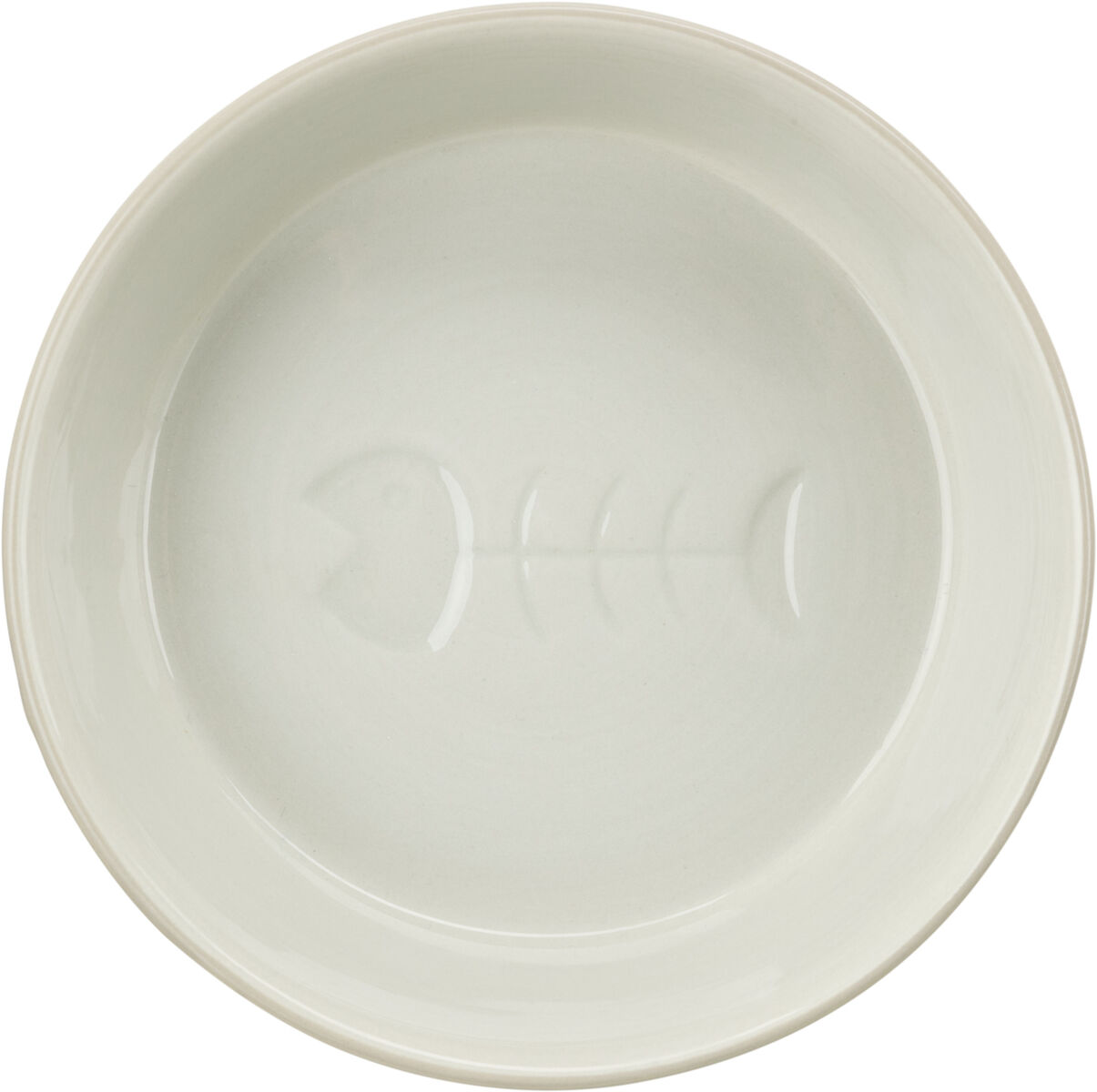 TRIXIE Keramická miska s obrázkem kostry ryby  200ml/13cm