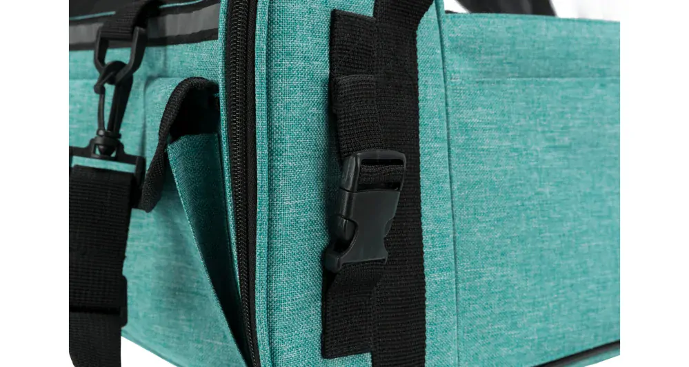 TRIXIE Transportní taška MADISON, 25 x 33 x 50cm, zelená (max. 7kg)