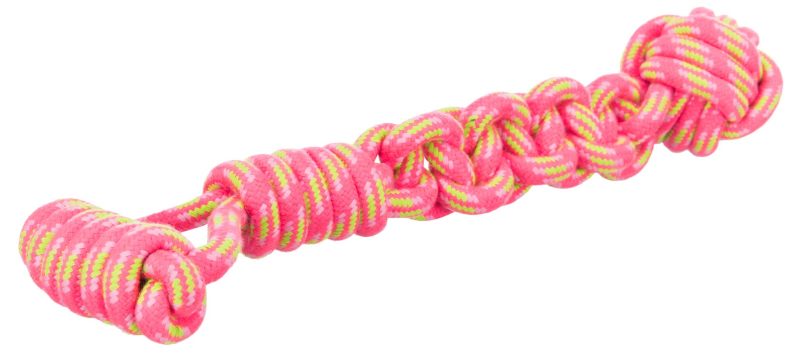 TRIXIE Bavlněné přetahovadlo s bavlněným míčem 8/38 cm