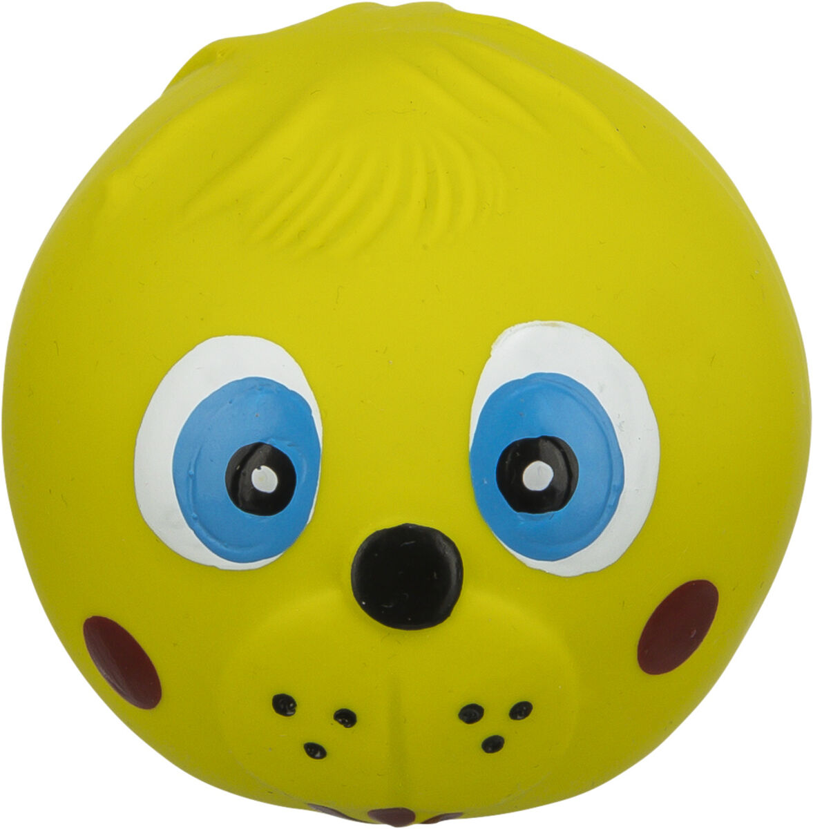 TRIXIE Míček s obličejem, latex 6 cm