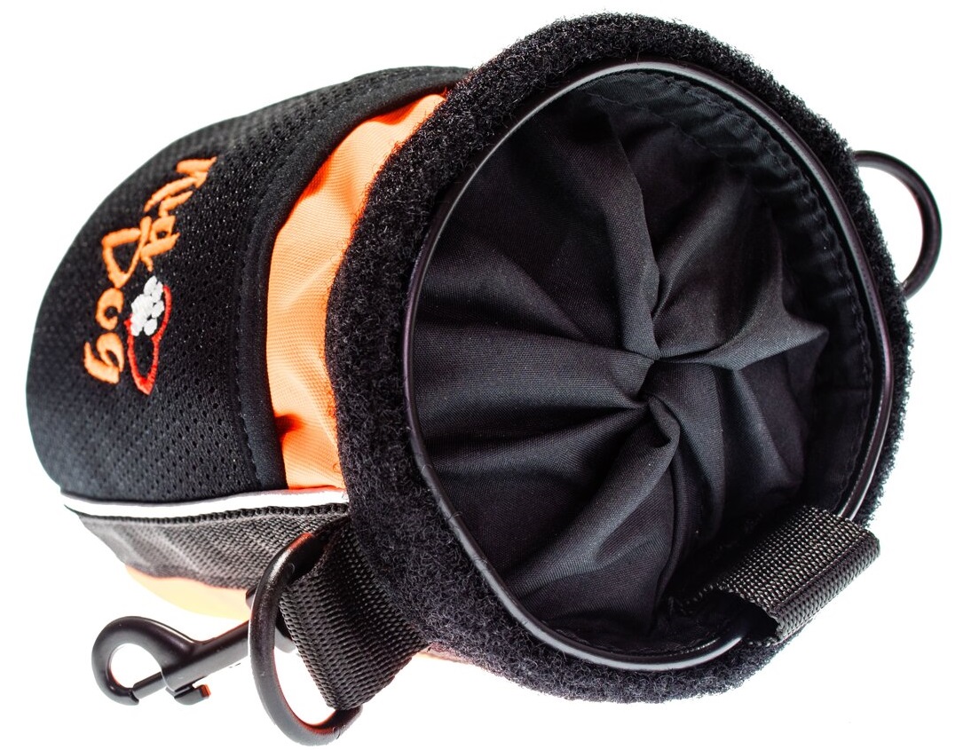 KIDDOG Multifunkční pamlskovník  3 v 1, neonově oranžová