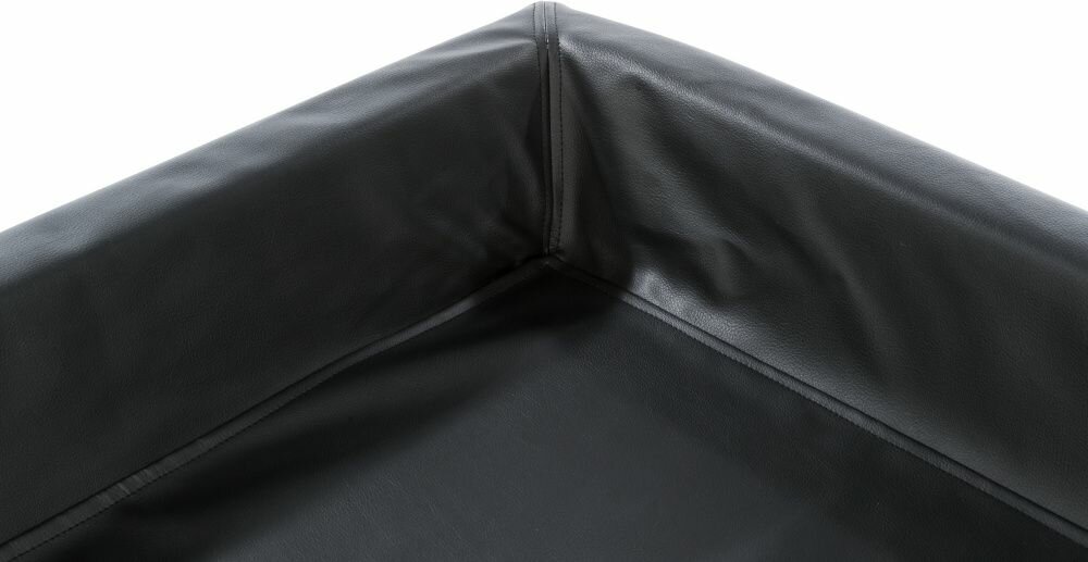 TRIXIE REMO Vital lůžko hranaté s okrajem, umělá kůže, černá 110 x 80 cm