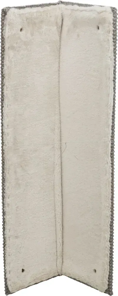 TRIXIE XXL sisalové škrabadlo na roh/stěnu, 38 x 75 cm, šedá