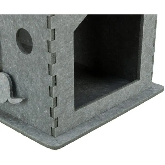 TRIXIE Filcový domek / jeskyně LENE 54 x 30 x 35 cm, šedá