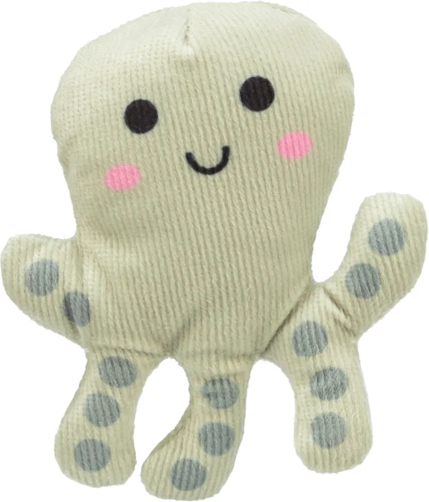 TRIXIE Chobotnička s catnipem 10 cm, plyš, mix barev