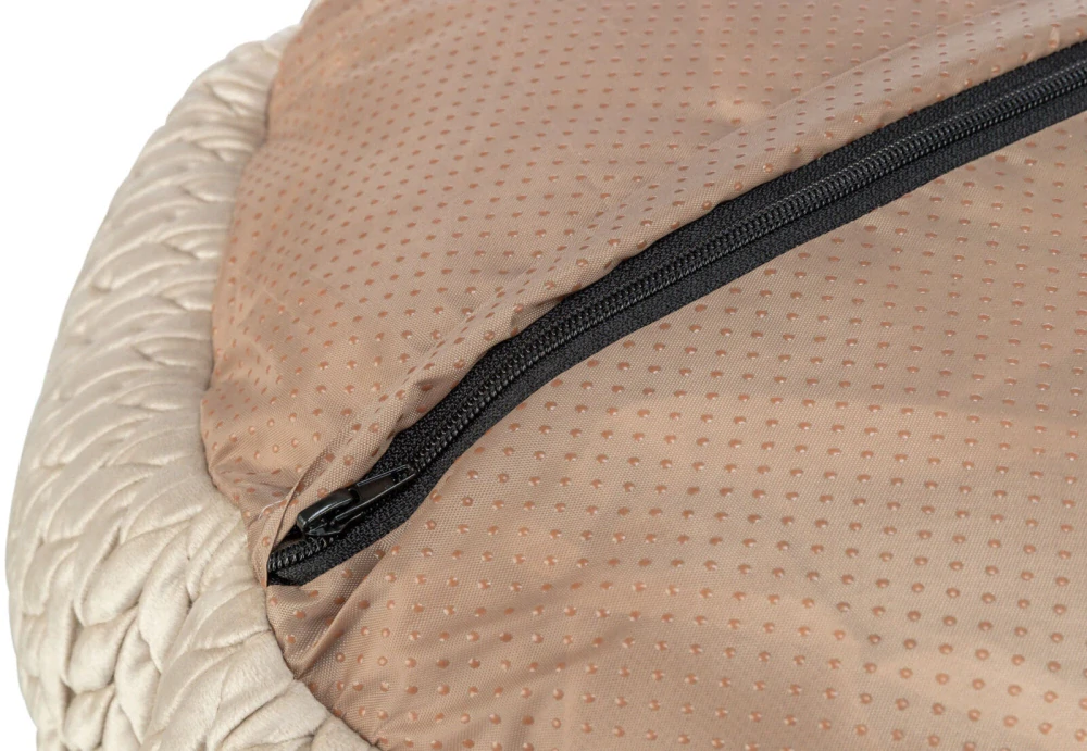 TRIXIE LIVIA kulatý sametový pelech, ø 50 cm,  písková