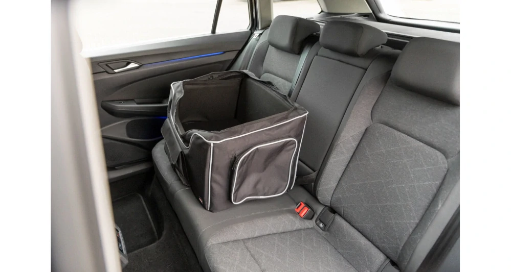 TRIXIE Autosedačka 56 x 37 x 36 cm, černá/šedá