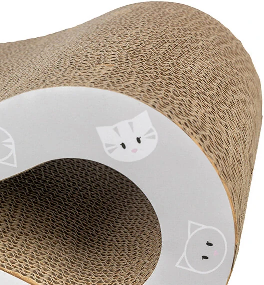 TRIXIE Škrabací vlna MIMI, 48 x 16 x 22 cm, šalvějová/šedá - LIMITOVANÁ NABÍDKA