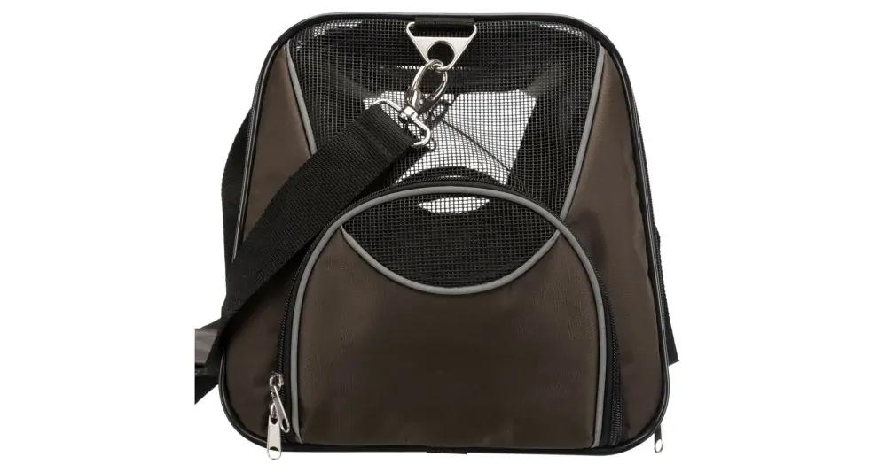 TRIXIE Transportní taška Joe, 28 x 28 x 47 cm, hnědá (max. 10kg)