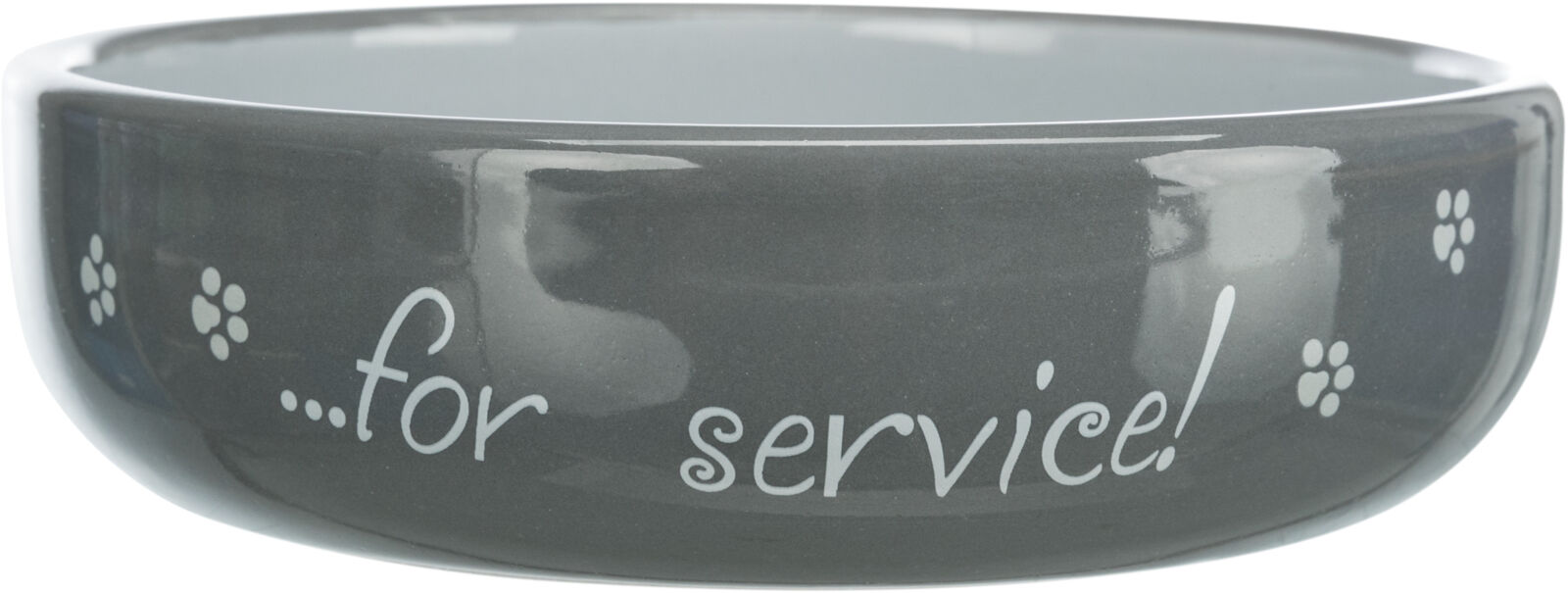 TRIXIE Keramická miska nízká pro kočky s krátkým čumákem 0,3 l / ø 15 cm různé barvy