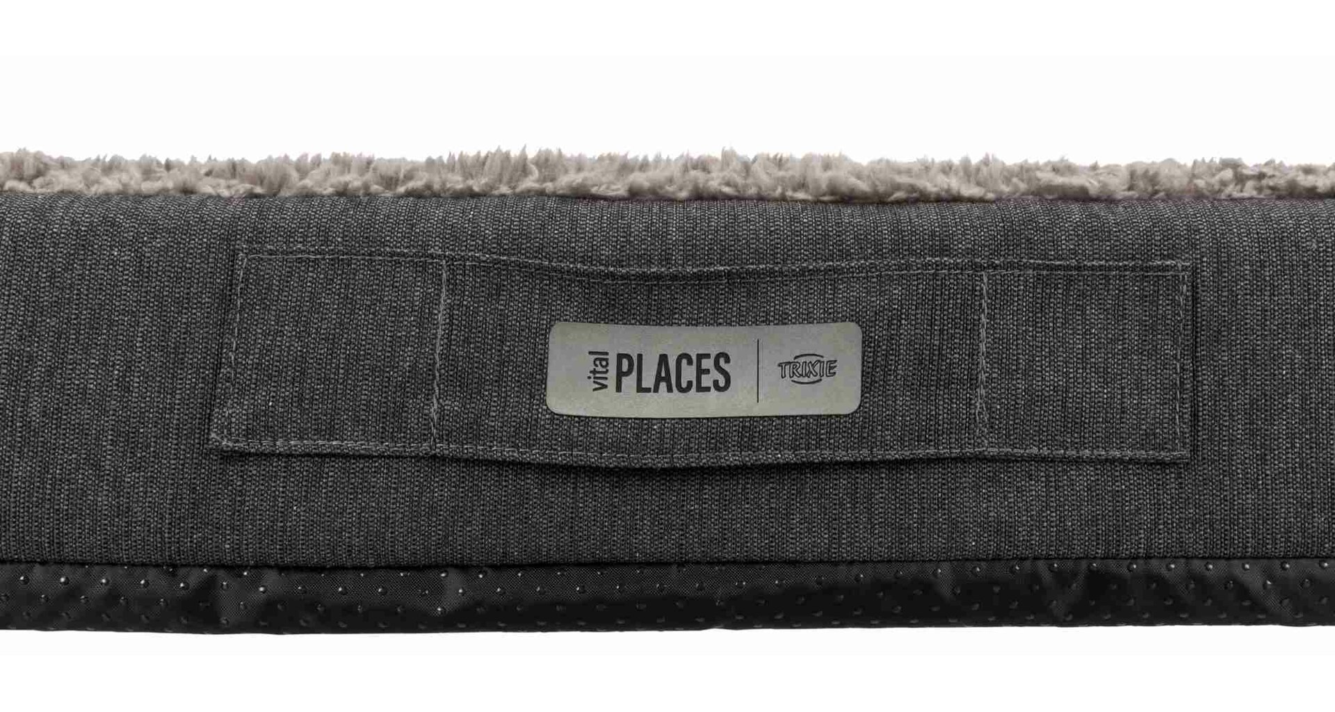 TRIXIE Ortopedický pelech BENDSON, 120 × 72 cm, světle šeda/tmavo šedá