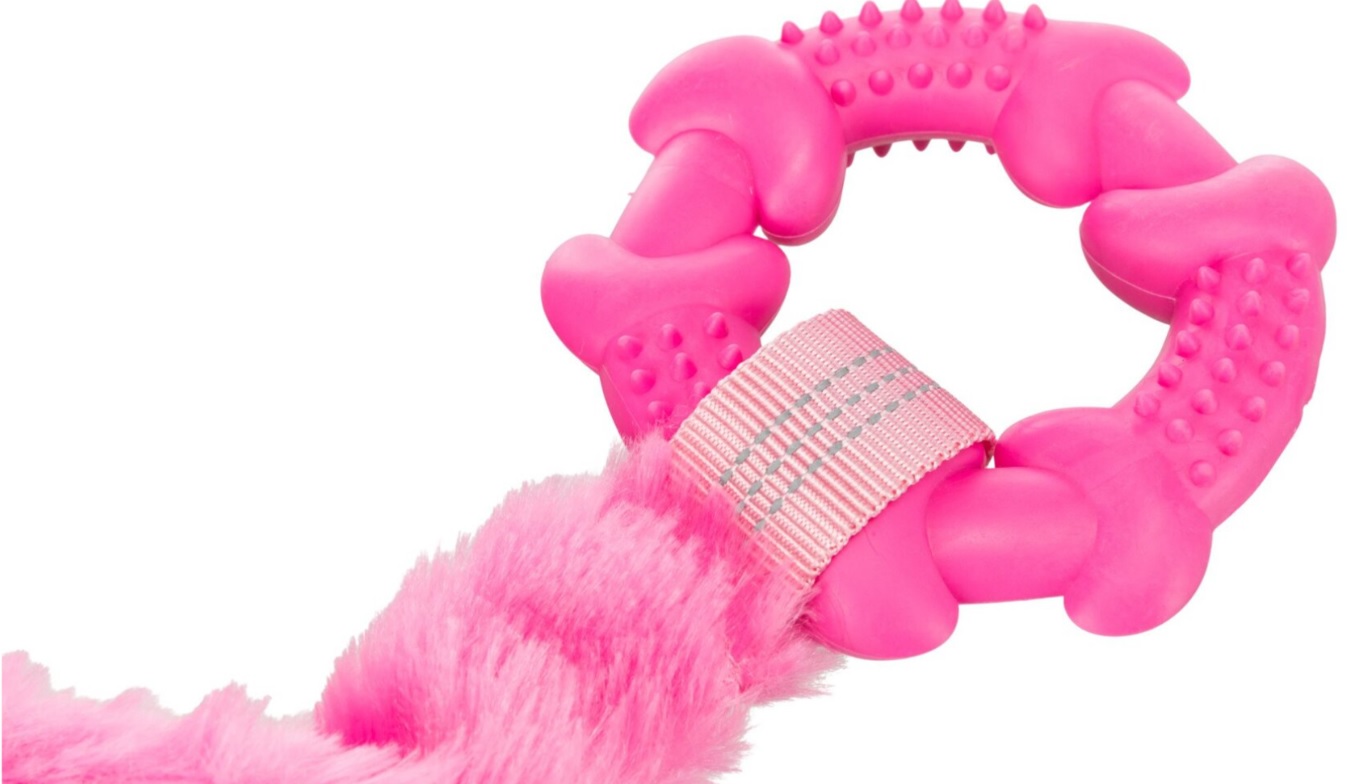 TRIXIE Bungee přetahovací lano s kroužkem, ø 10/56 cm