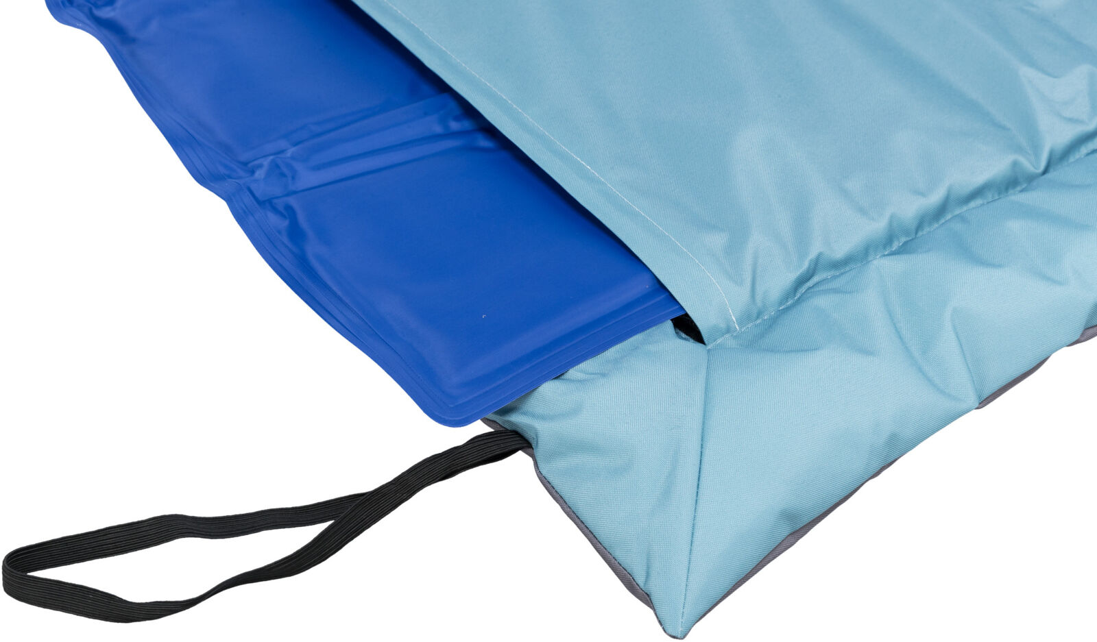 TRIXIE SAMOA Classic, cestovní podložka, ledově modrá/šedá 85 x 70 cm