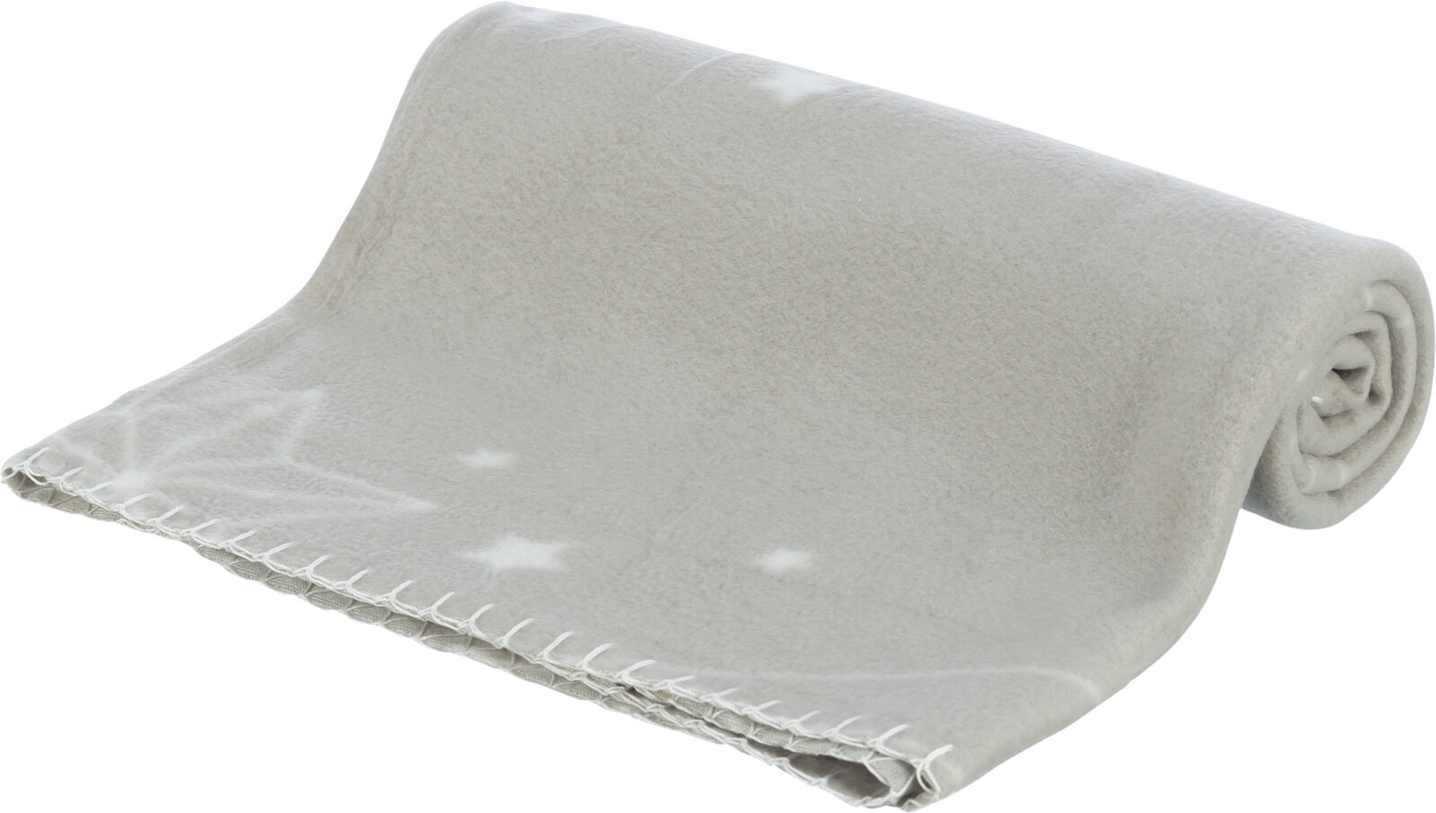 TRIXIE Xmas vánoční fleecová deka LUCIANO, mix barev (červená, písková, zelená) 100 x 70 cm