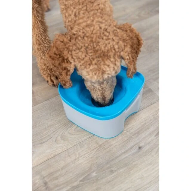 TRIXIE Cestovní miska STRONG, 21 x 11 x 21 cm, tmavošedá/petrolejová