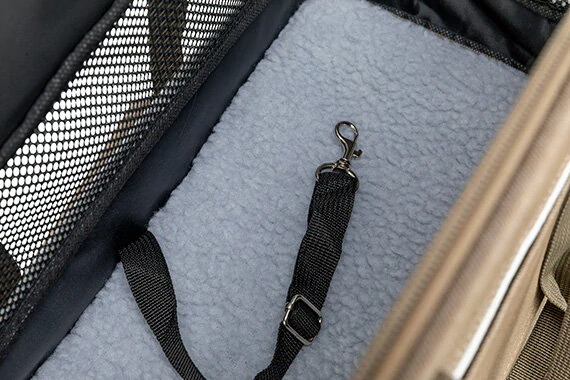 TRIXIE Transportní taška ALISON, 20 x 29 x 43 cm, do 8 kg, písková