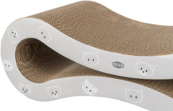 TRIXIE Škrabací vlna MIMI, 48 x 16 x 22 cm, šalvějová/šedá - LIMITOVANÁ NABÍDKA