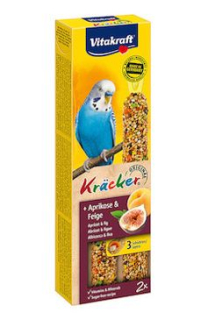 Vitakraft Bird Kräcker  Andulka Meruňka+Fík tyč 2ks
