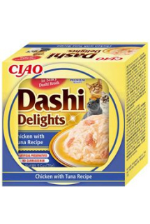 INABA Churu Cat CIAO Dashi kuře s tuňákem 70g