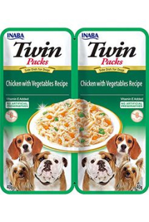 Churu Dog Twin Packs Chick&Veg. in Broth 80g