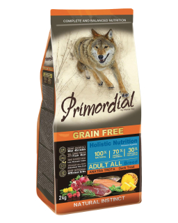 Primordial GF Adult Trout & Duck 2 x 12 kg