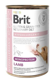 Brit VD Dog GF konz Mono Protein Hypoall. Lamb 400g
