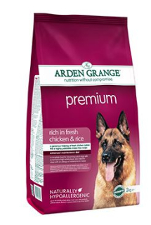 Arden Grange Dog Adult Prem.rich fresh Chick&Rice 2kg