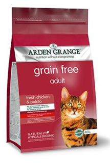 Arden Grange Cat GF Adult with fresh Chick&Potato 400g