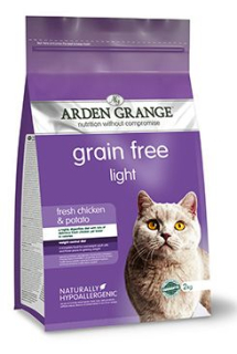 Arden Grange Cat GF Adult Light fresh Chick&Potato 2kg