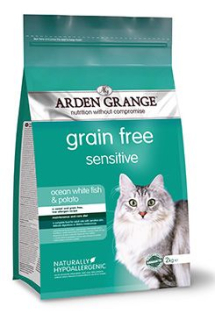 Arden Grange Cat GF Adult Sen.Oc.White Fish&Potato 2kg