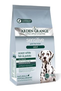 Arden Grange Dog GF Adult Sen.Oc.White Fish&Potato12kg