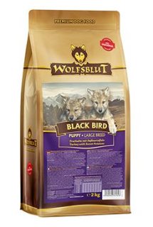 Wolfsblut Dog Puppy Large Breed Black Bird 2kg