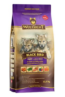 Wolfsblut Dog Puppy Large Breed Black Bird 12,5kg