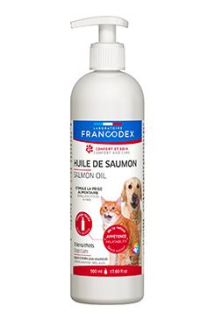 Francodex Salmon Oil lososový olej pro psy,kočky 500ml