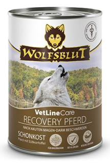 Wolfsblut Dog VetLine Care Recovery Horse konz. 395g