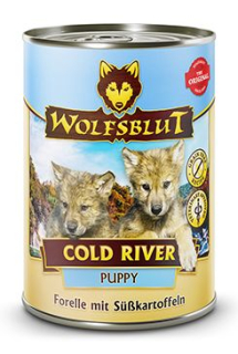 Wolfsblut Dog Puppy Cold River konz. 395g