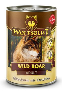 Wolfsblut Dog Adult Wild Boar konz. 395g