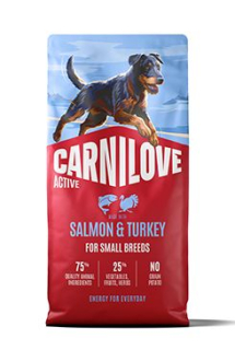 Carnilove Dog Active Dry Salmon&Turkey Adult SB 12kg