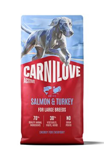 Carnilove Dog Active Dry Salmon&Turkey Adult LB 12kg