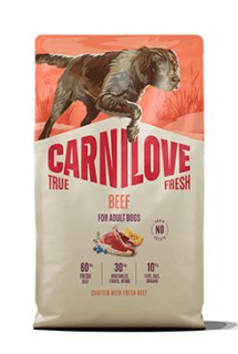 Carnilove Dog True Fresh Dry Beef Adult AllBreeds 4kg