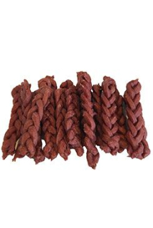 For Dogs and Cats Pochoutka Pletenec z kachního masa 220g