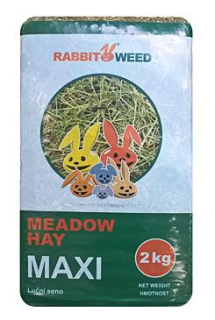 Seno  luční Maxi RabbitWeed 2kg 100 l