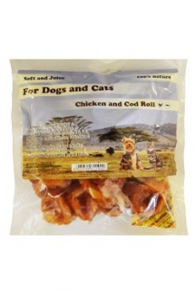 For Dogs and CatsPochoutka Tresčí kroužky s kuřecím masem měkké 230g