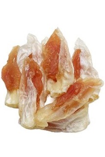 For Dogs and Cats Pochoutka Králičí ucho plněné kuřecím masem 75g