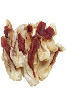 For Dogs and Cats Pochoutka Králičí ucho plněné kachním masem 75g