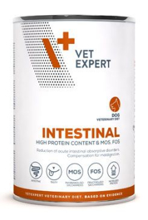 VetExpert VD 4T Intestinal Dog konzerva 400g