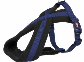 TRIXIE Nylonový postroj PREMIUM podšitý - indigo XS-S:hruď:30-55cm/15mm