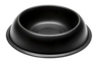 Miska kovová protiskluz MIRA KC 70 Black 0,25l FP